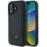 USNJENI OVITEK MERCEDES URBAN ZA IPHONE 16 PLUS USNJENI ČRNO, (21899460)