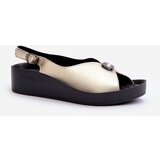 S. BARSKI Women's Leather Sandals with Wedge and Platform S.Barski | Shoptok.si