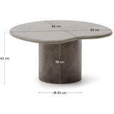 Kave Home Vrtni stol 77x83 cm Macarella – | shoptok.hr