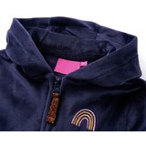  Dječja jakna s kapuljačom modra 116 | shoptok.hr