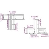 TV omarica 6 kosov bela trdna borovina, (20731719) | Shoptok.si