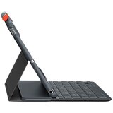 Logitech Slim Folio keyboard case for iPad (7th, 8th, & 9th gen) - Graphite - UK (920-009480) Cene'.'