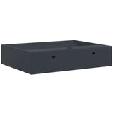  Umivaonik od lijevanih minerala/mramora 60x38x11 cm antracit | shoptok.hr