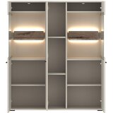 Livetastic VISOKA KOMODA, barve hrasta, bež | Shoptok.si