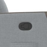 vidaXL Naslonjač od tkanine svjetlosivi | shoptok.hr