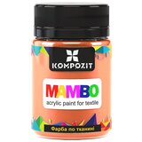 MAMBO pastelna akrilna boja za tekstil i kožu 50ml | 106 peach