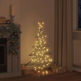  Božićno drvce s 120 LED svjetlima Topla bijela 150 cm Ratan | shoptok.hr