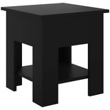  Stolić za kavu crni 40 x 40 x 42 cm od konstruiranog drva | Eponuda.com