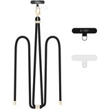 TECH-PROTECT C7S ROPE TRAK ZA ČEZ TELO ZA PAS ZA TELEFON ČRNO/ZLATO, (21971009) | Shoptok.si