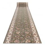 RugsX Volneni tekač NAIN Rože 7338 51088 zelena / bež 100 100x750 cm, (21997955) | Shoptok.si