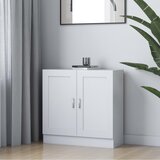 Furnova Knjižna omara bela 82,5x30,5x80 cm iverna plošča, (21932176) | Shoptok.si