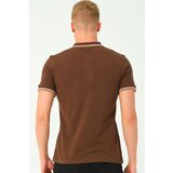 Dewberry T8594 MEN'S T-SHIRT-COFFEE-2 | Shoptok.si