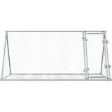  Kavez za zečeve srebrni 200 x 105 x 91 cm od pocinčanog čelika | shoptok.hr