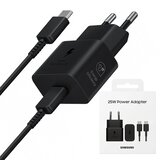 Samsung 25W USB-C Fast Adapter EP-T2510 with Cable - crni Cijene