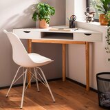 Livetastic Kotna Pisalna Miza Sonoma, Bela | Shoptok.si
