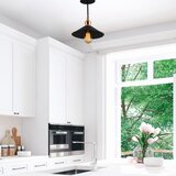 Opviq lights Crna viseća svjetiljka s metalnim sjenilom ø 24 cm Berceste – | shoptok.hr