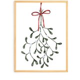 Wallity Tiskana slika z okvirjem 33x48 cm – Cene