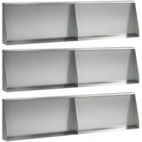  Zid za zadržavanje 6 kom. 80 x 12 x 40 cm Pocinčani čelik | shoptok.hr
