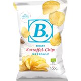 BioArt Krompirjev čips z morsko soljo - 100 g u