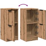 vidaXL Komoda Artisan hrast 30x30x70 cm izrađeno drvo | shoptok.hr