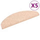 vidaXL Samolepilne preproge za stopnice 5 kosov rjave 65x21x4 cm, (20753260) | Shoptok.si