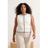 Trendyol Ženska bluza TBBSS26BH00001, Krem Cene