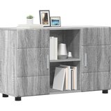 Kreveta s policom FLORIN Siva Sonoma 88,5 x 30,5 x 55,5 cm | shoptok.hr