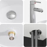  Set ormarića za kupaonicu 3 kom. Crna 49,5 x 44,5 x 66 cm | shoptok.hr