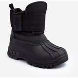 Big Star Children's insulated Velcro snow boots Black Big Star Cene