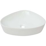 vidaXL Umivaonik Trokutasti Keramički Bijeli 50,5x41x12 cm | shoptok.hr