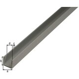 Alberts U-profil (D x Š x V: 2.000 x 16 x 13 mm, Aluminij) | shoptok.hr