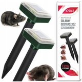 Gotel set 2x solarni aku. 800mAh odganjalec voluharjev miši in krtov do 1000m2 K751C7 | Shoptok.si