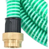  Sesalna cev z medeninastimi priključki zelena 1,1" 5 m PVC, (20981833) | Shoptok.si