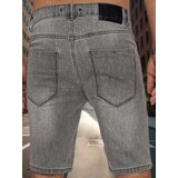 DStreet Jeansy męskie krótkie ciemnoszare | shoptok.hr
