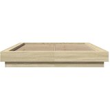  Okvir za krevet boja hrasta 140 x 200 cm konstruirano drvo | shoptok.hr