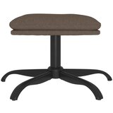  Tabure smeđesivi 60x60x36 cm od tkanine | shoptok.hr
