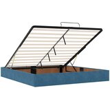  od pjene s madracem i LED-om Tamno plava 200 x 200 cm | shoptok.hr