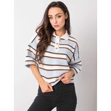 RUE PARIS Blouse-269-BZ-15501.94P-white-blue | Shoptok.si