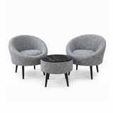 Atelier Del Sofa fotelje i klub stočić lida linen grey | Eponuda.com