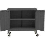 vidaXL Omara za shranjevanje antracitna 60x35x49 cm jeklo | Shoptok.si