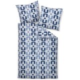 Janine POSTELJNINA 135/200 cm mako saten modra u