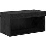 TV stenske enote z LED 6 pcs Črna Orehovina Konstruiran les, (5000132419) | Shoptok.si