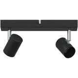  Stropni reflektor s reflektorima Crna 26 x 6,5 x 11,5 cm Metal | shoptok.hr