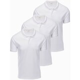 Ombre Men's pique knit polo shirt set 3-pack | shoptok.hr