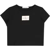 Calvin Klein Jeans Majica kremna / kit / črna