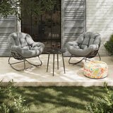 Bessagi Garden Set Za Balkon Isabel, Svetlo Siva, Črna, 3-Delno | Shoptok.si