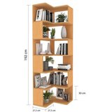 Hanah home Radni sto i polica za knjige CPT4802-150, Tikovina | Eponuda.ba