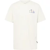 DEDICATED. Majica 'Stockholm' plava / koraljna / prljavo bijela