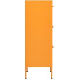 Ormarić za pohranu boja senfa 42,5 x 35 x 101,5 cm čelični | shoptok.hr