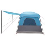  Obiteljski šator s krovom Plava 380 x 260 x 190 cm Poliester | Eponuda.com